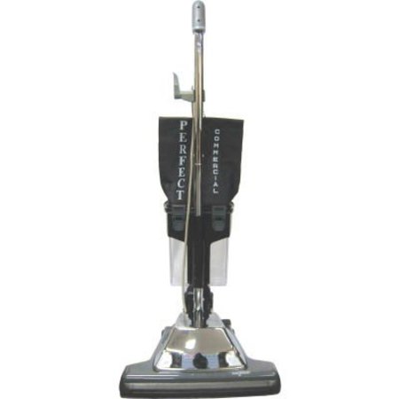 NATIONWIDE SALES Perfect Products Upright Vacuum w/Teflex Filter & Dirt Cup, 16" Cleaning Width P106